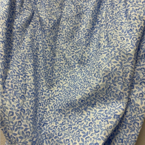 Michael Kors Blue and White Floral Off Shoulder  Sundress Graduation Baby shower - Picture 8 of 9